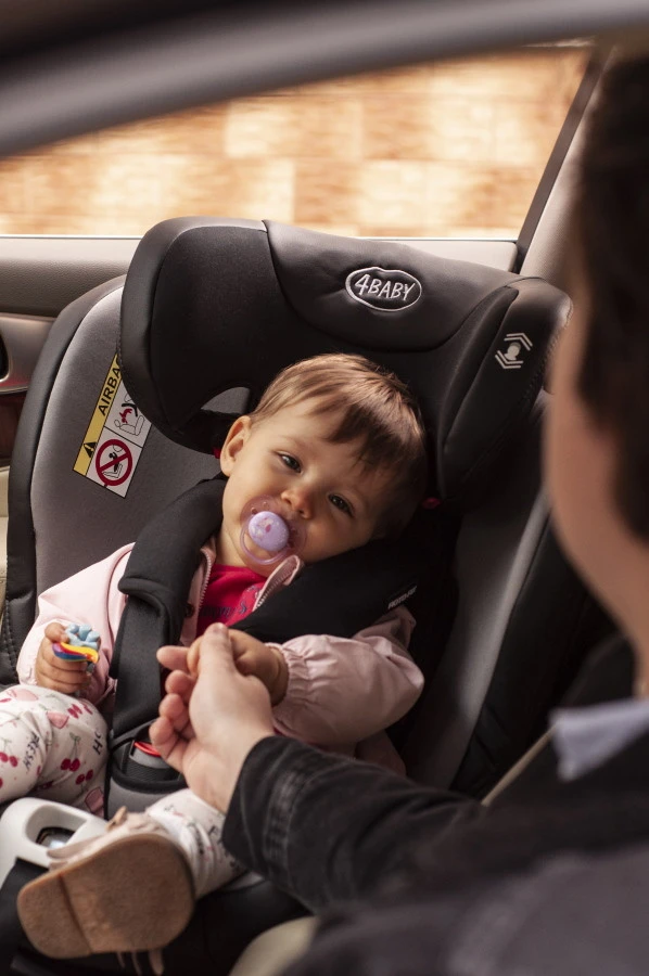 4Baby Roto-Fix Blue 360º 0-36 Kg Isofix Autostoel - Afbeelding 16