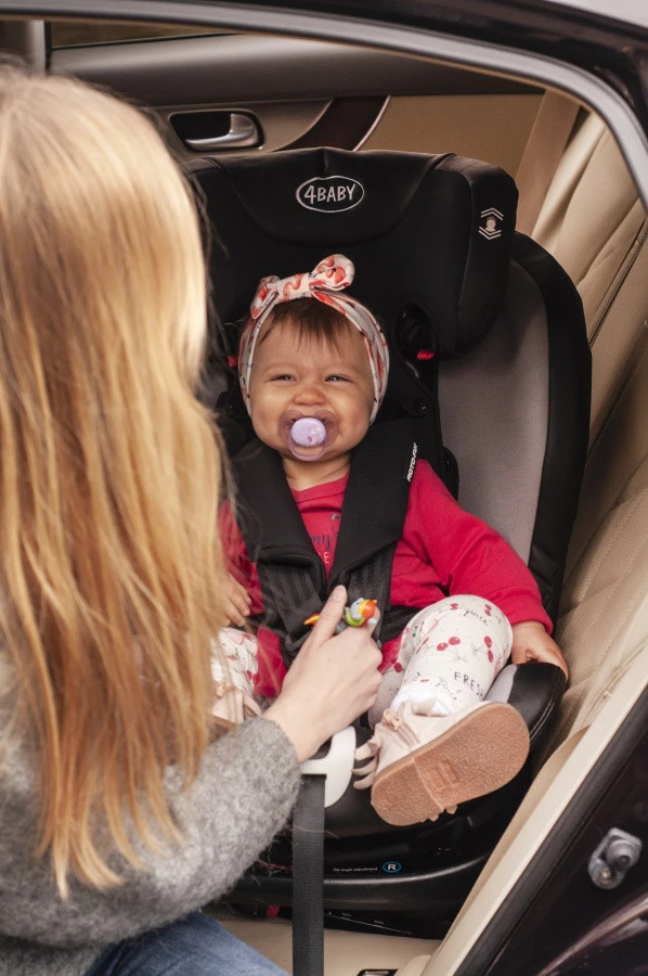 4Baby Roto-Fix Blue 360º 0-36 Kg Isofix Autostoel - Afbeelding 15