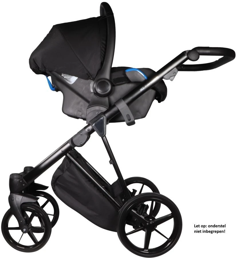 Adamex Chantal Black 2-in-1 Kinderwagen C213 - Afbeelding 5