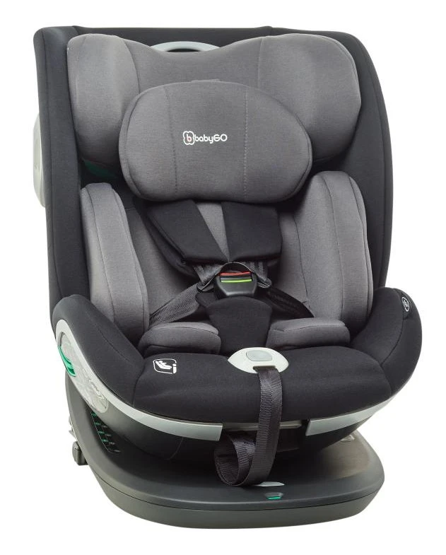 Babygo Grow Up Black I-Size 360° Autostoel 0-36 Kg 2801 - Afbeelding 2