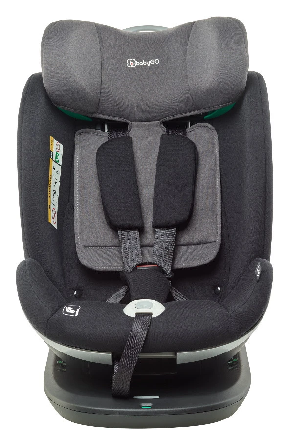 Babygo Grow Up Black I-Size 360° Autostoel 0-36 Kg 2801 - Afbeelding 6