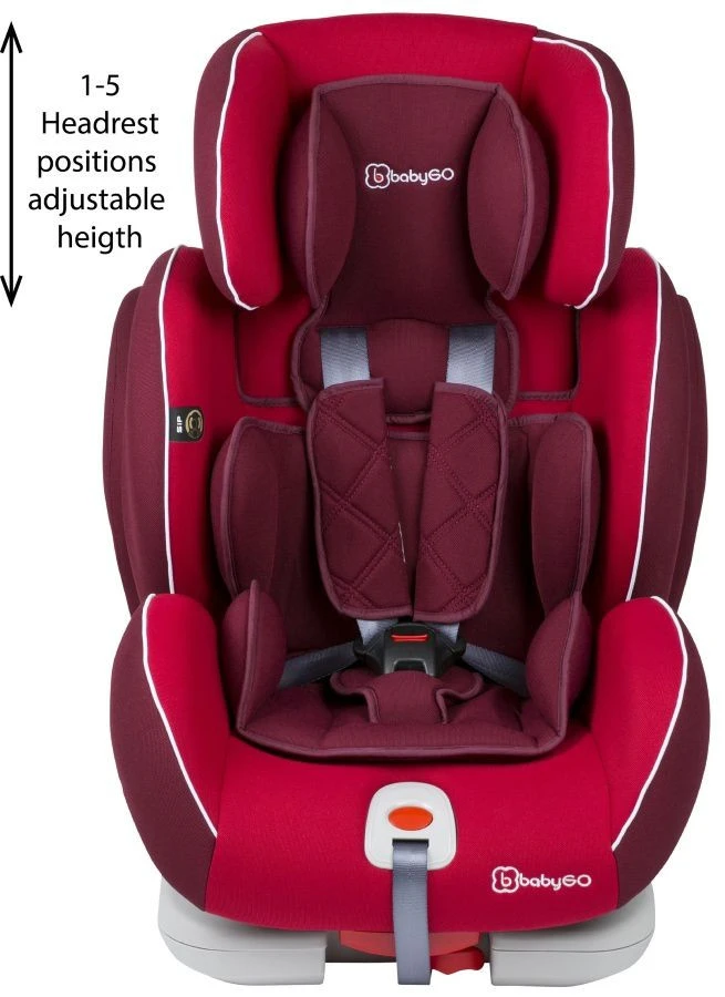 Babygo Sira Bordeaux Isofix Autostoel 9-36 Kg 3751 - Afbeelding 12