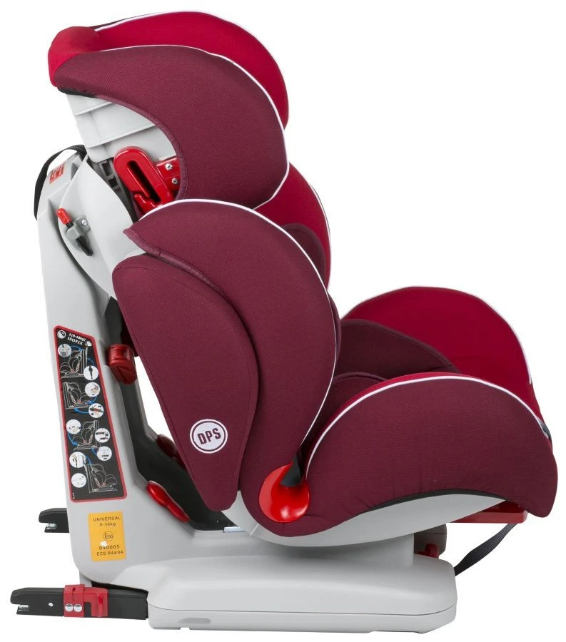 Babygo Sira Bordeaux Isofix Autostoel 9-36 Kg 3751 - Afbeelding 7