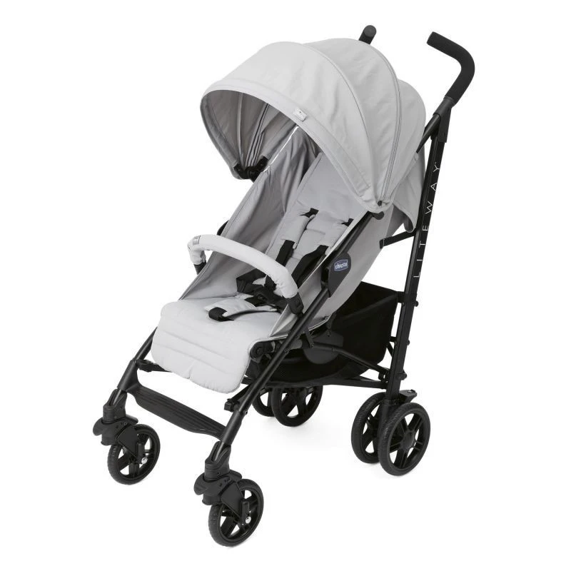 Chicco Liteway 4 Grey 5 Standen Buggy 07079892470000 - Afbeelding 2