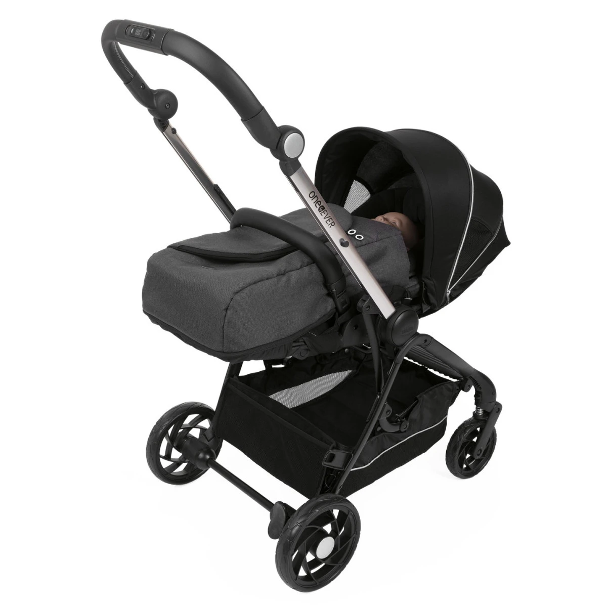 Chicco Pirate Black Babynestje Voor One4Ever Wandelwagen 607968442 - Afbeelding 3