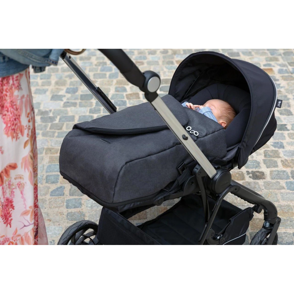 Chicco Pirate Black Babynestje Voor One4Ever Wandelwagen 607968442 - Afbeelding 4