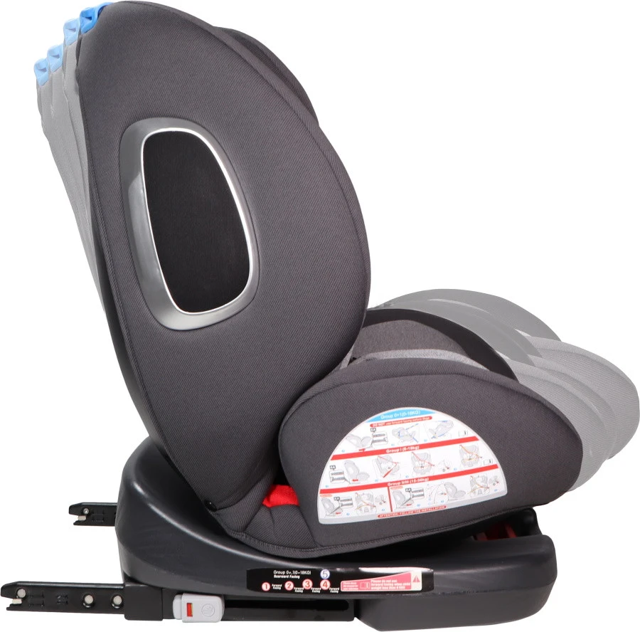 Ding Cruz Dark Grey 360° Isofix Autostoel 0-36kg DI-101920 - Afbeelding 2