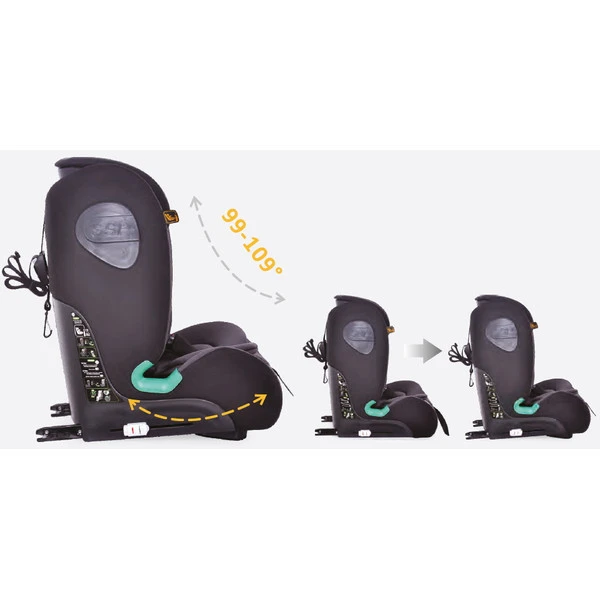 Ding York Red I-Size Autostoel 9-36 Kg K63 - Afbeelding 9