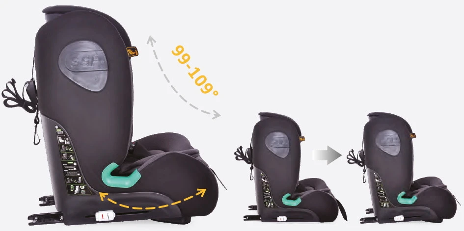 Ding York Black I-Size Autostoel 9-36 Kg K63 - Afbeelding 9