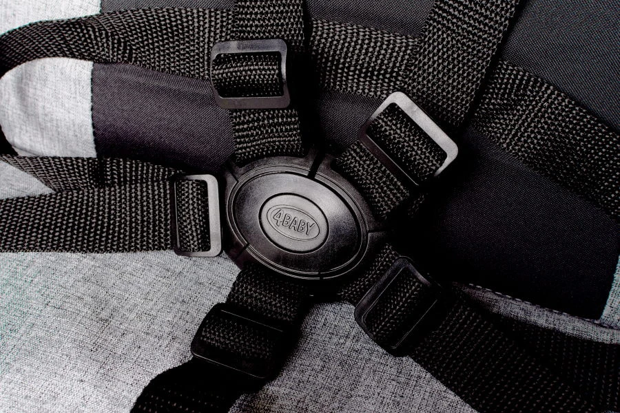 4Baby Moody XXII Grey Wandelwagen Incl. Beenkap - Afbeelding 9