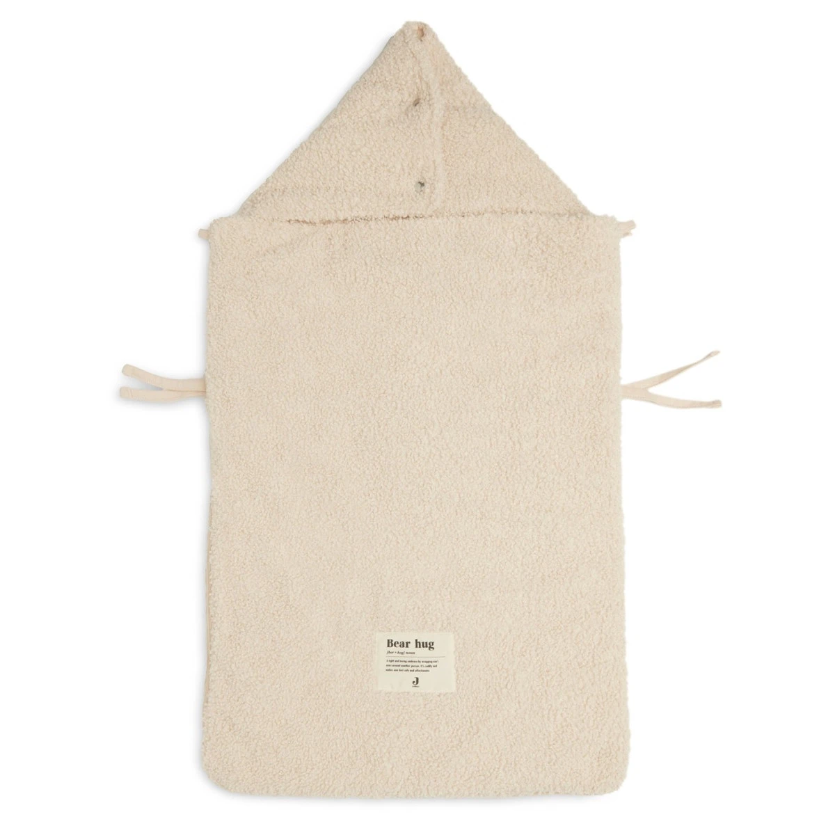 Jollein Boucle Naturel 3/5 Punts 0-9 Maanden Autostoel Voetenzak 025-811-66060 - Afbeelding 2