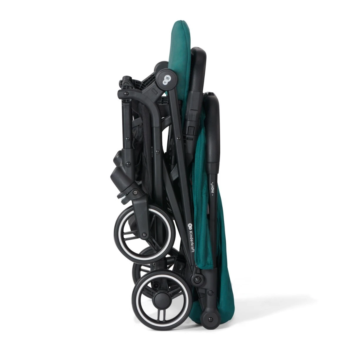 Kinderkraft Indy 2 Nature Vibes Wandelwagen KSINDYNAGRE0000 - Afbeelding 5