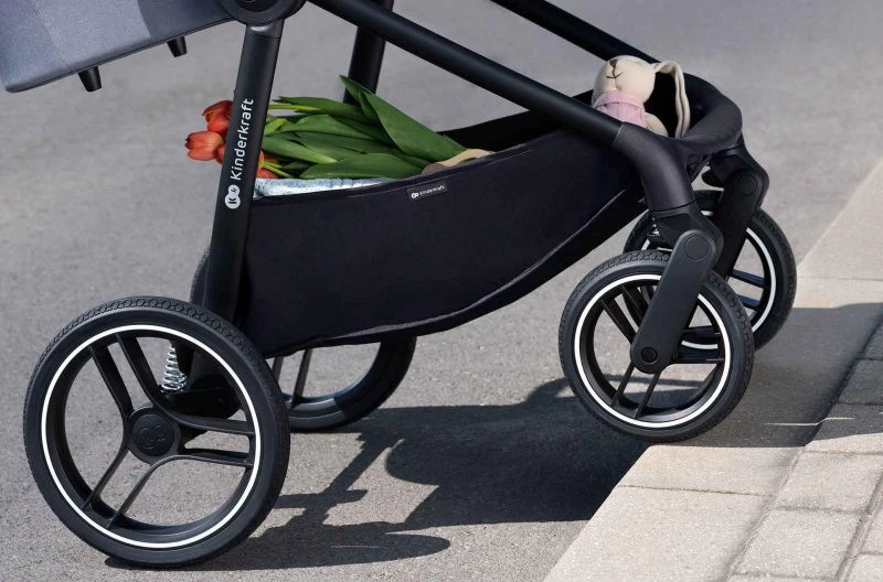 Kinderkraft Nea Deep Grey 2-in-1 Kinderwagen KSNEA000DGR2000 - Afbeelding 8