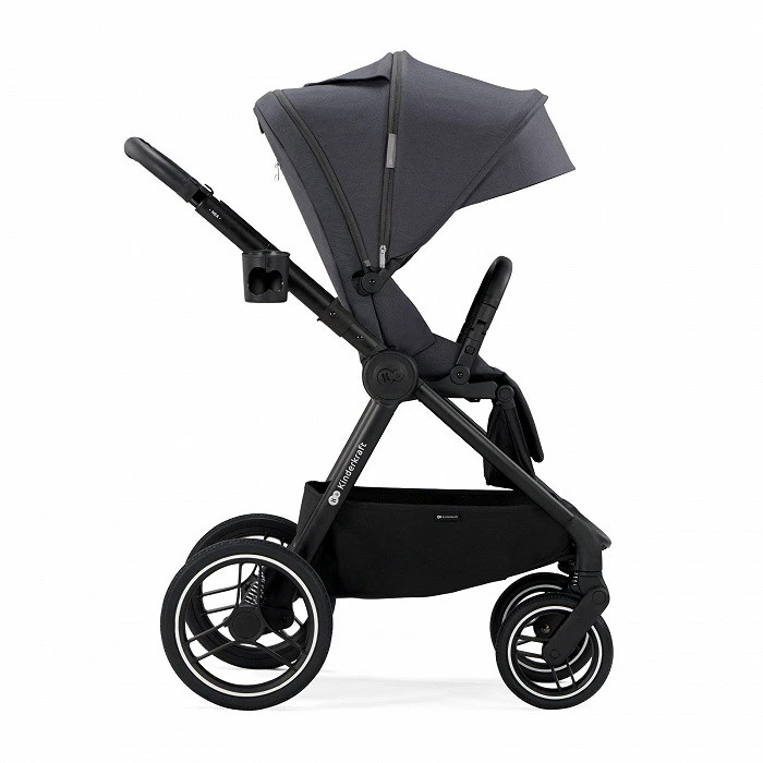 Kinderkraft Nea Deep Grey 2-in-1 Kinderwagen KSNEA000DGR2000 - Afbeelding 3