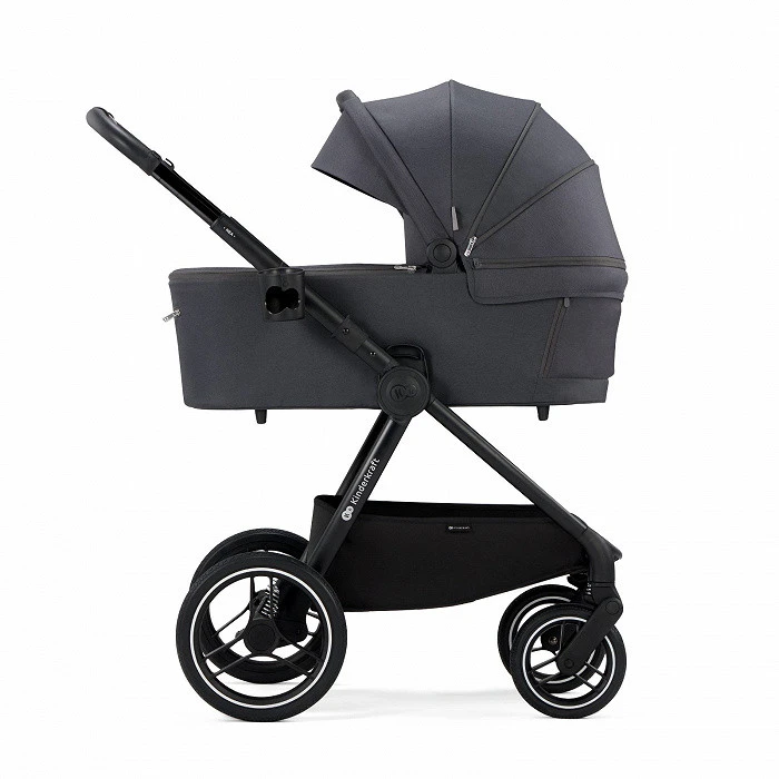 Kinderkraft Nea Deep Grey 2-in-1 Kinderwagen KSNEA000DGR2000 - Afbeelding 2
