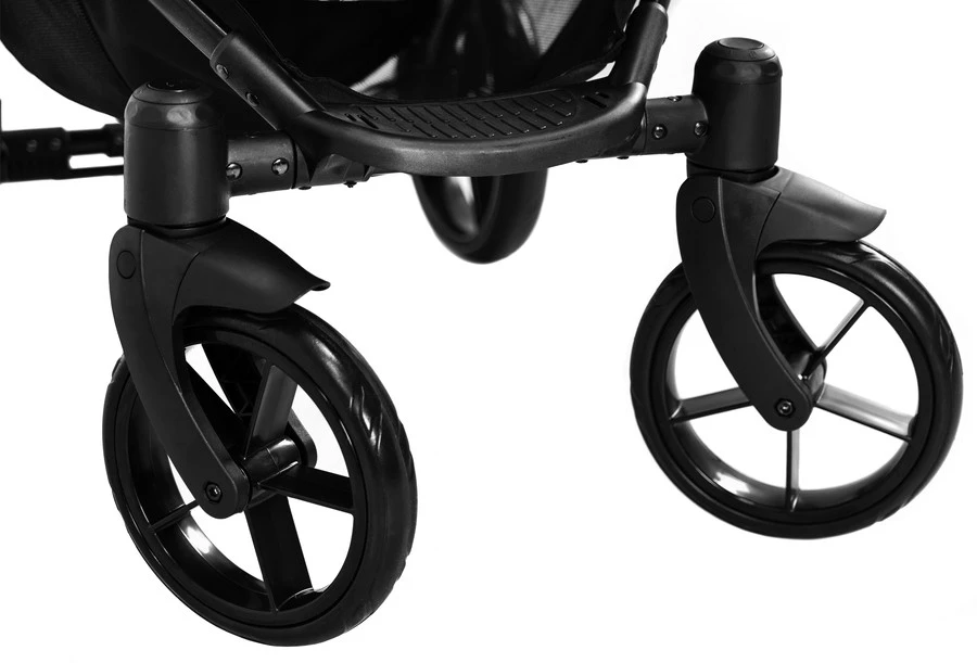 Kunert Mata Black Pink 2-in-1 Combi Kinderwagen MATA-06-BLACK - Afbeelding 7
