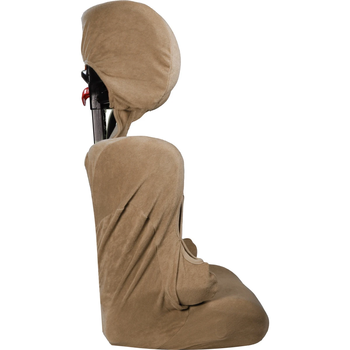 MamaLoes Badstof Nougat Groep 2/3 Autostoelhoes ML010801 - Afbeelding 2