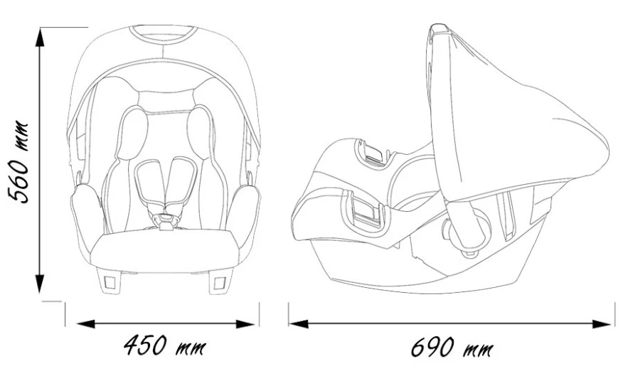 Nania Beone Universal Access Grey 0-13 Kg Autostoel ET572186X1 - Afbeelding 7