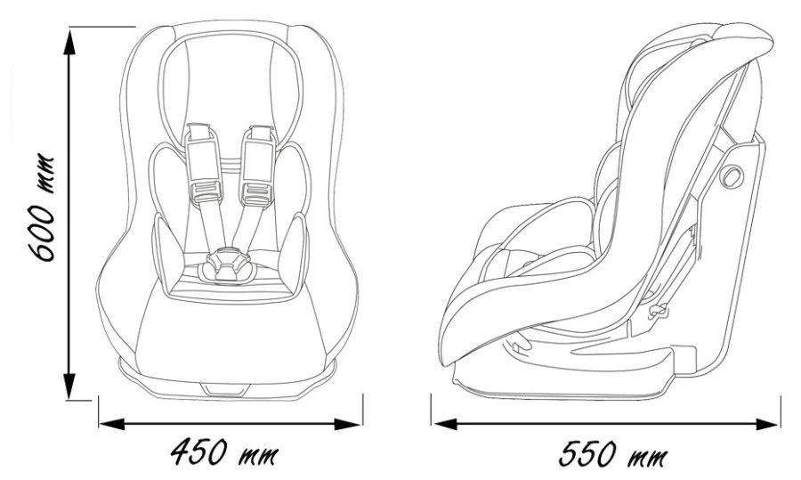 Nania Maxim Eco Pink 0-18 Kg Autostoel 1009500801-X2 - Afbeelding 7