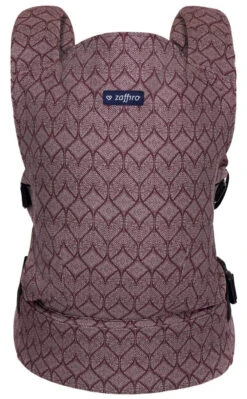 Zaffiro City Geo Burgund Ergonomische Draagzak 8258