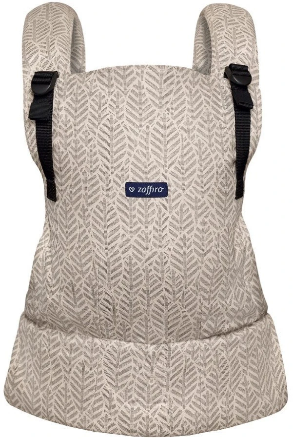 Zaffiro Ergo Beige Leaves Ergonomische Draagzak 8296