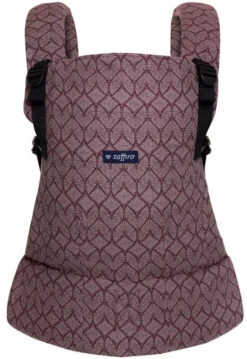 Zaffiro Ergo Geo Burgund Ergonomische Draagzak 8326