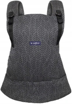 Zaffiro Ergo Graphite Leaves Ergonomische Draagzak 8302