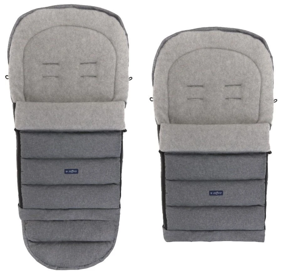 Zaffiro IGROW 2.0 Wol Organic Grey Voetenzak - Afbeelding 3