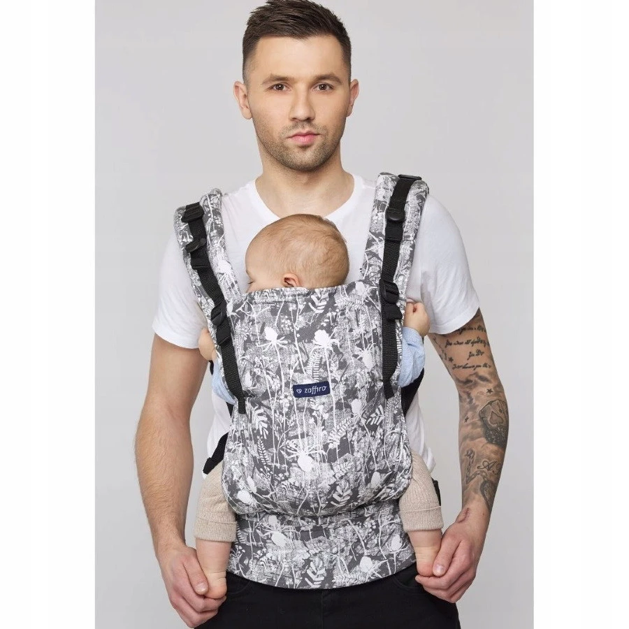Zaffiro Smart 2.0 Graphite Leaves Ergonomische Draagzak 7992 - Afbeelding 8
